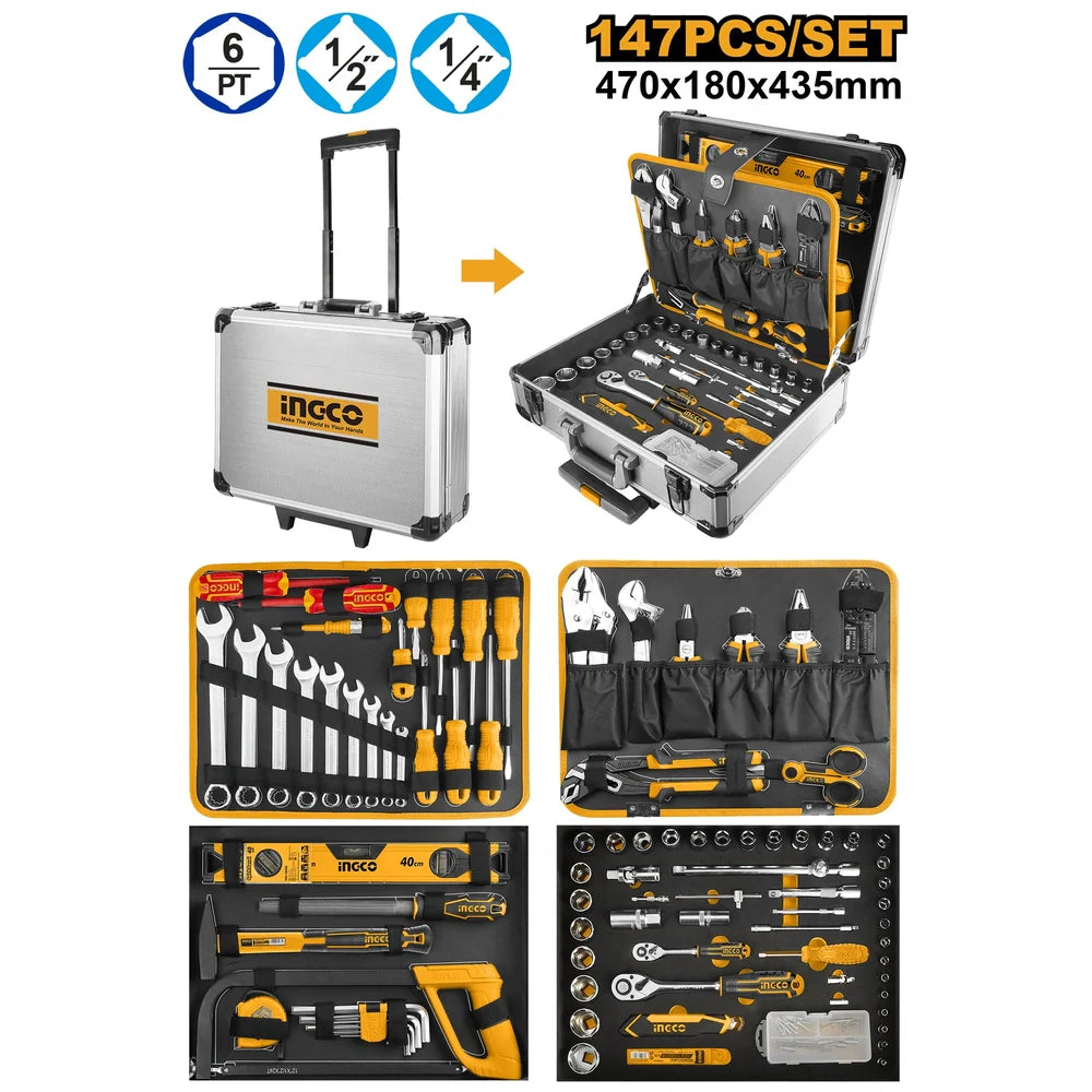 Handtools Set 147 Pcs - INGCO